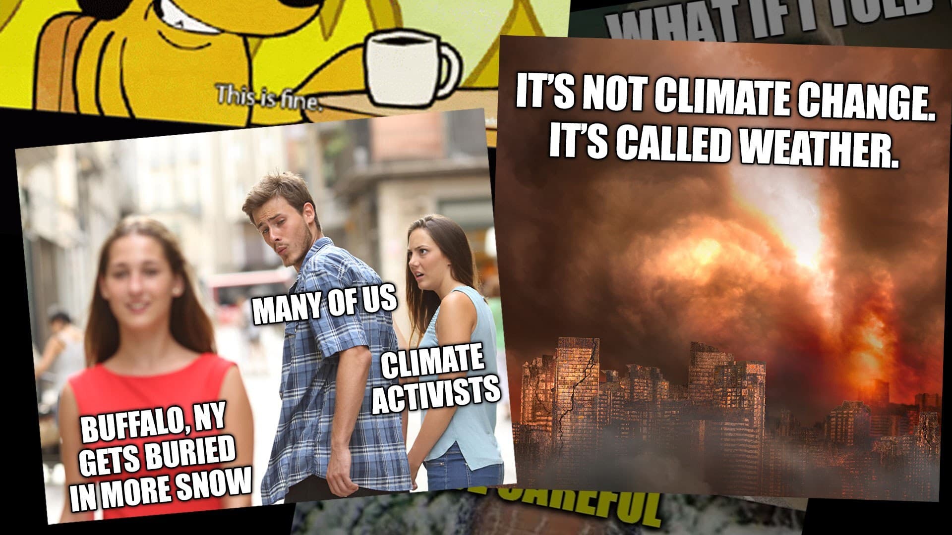 Memes might seem like a silly way to get a laugh online, but they're also tools for misinformation. Doctoral student Jeff Henrikson is researching progressive and conservative approaches to climate change memes, as well as teaching students to examine them with a critical eye.